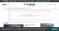 Desktop Screenshot of courrierlaval.com